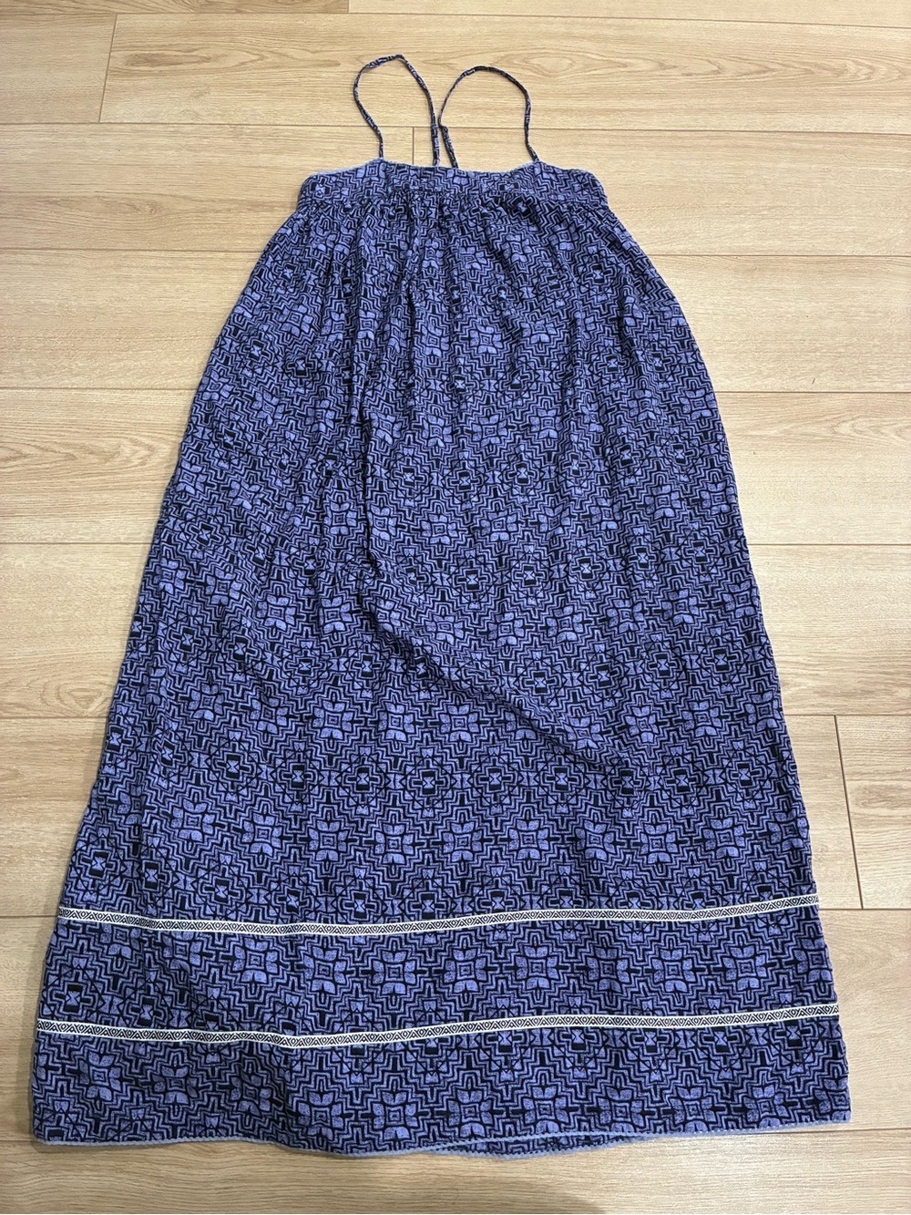 By Anthropologie Women’s Savona Slip Dress Purple Cotton Blend Size XS - Picture 3 of 9